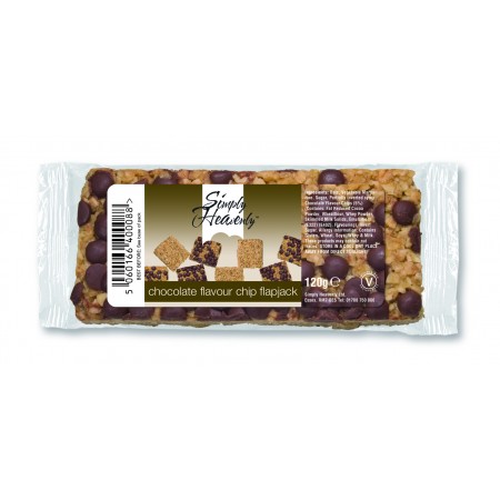Simply Heavenly Flapjack Chocolate Chip 30 x 120g